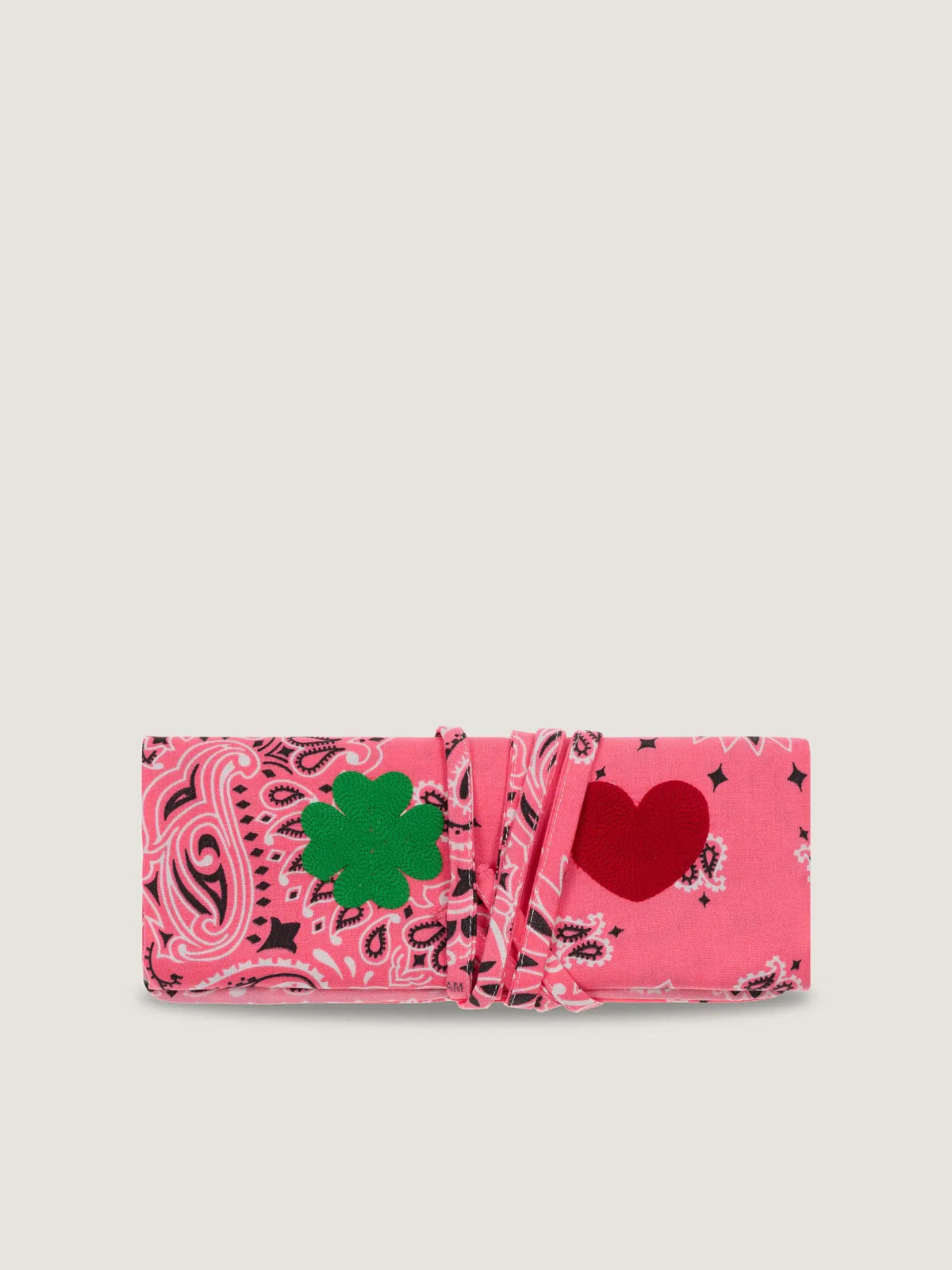 Pochette à Bijoux - Strawberry Pink / Pale Pink