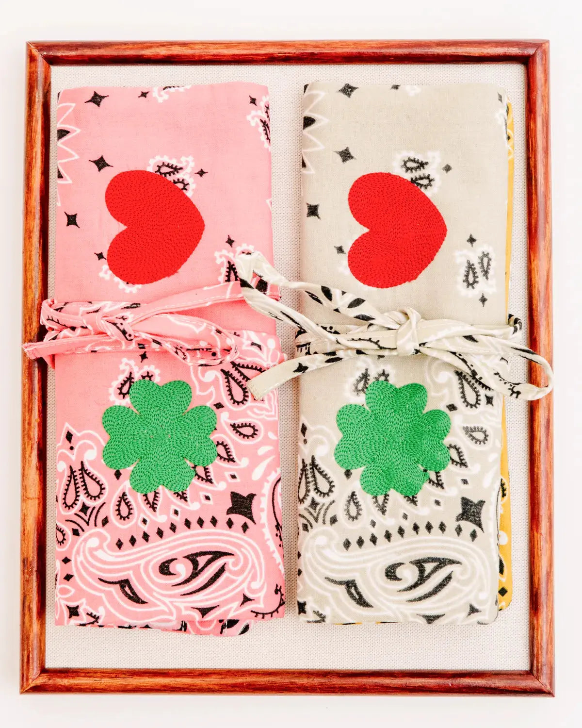 Pochette à Bijoux - Strawberry Pink / Pale Pink