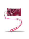 Porte-carte - CHAMPIGNON - Bordeaux / Fuchsia
