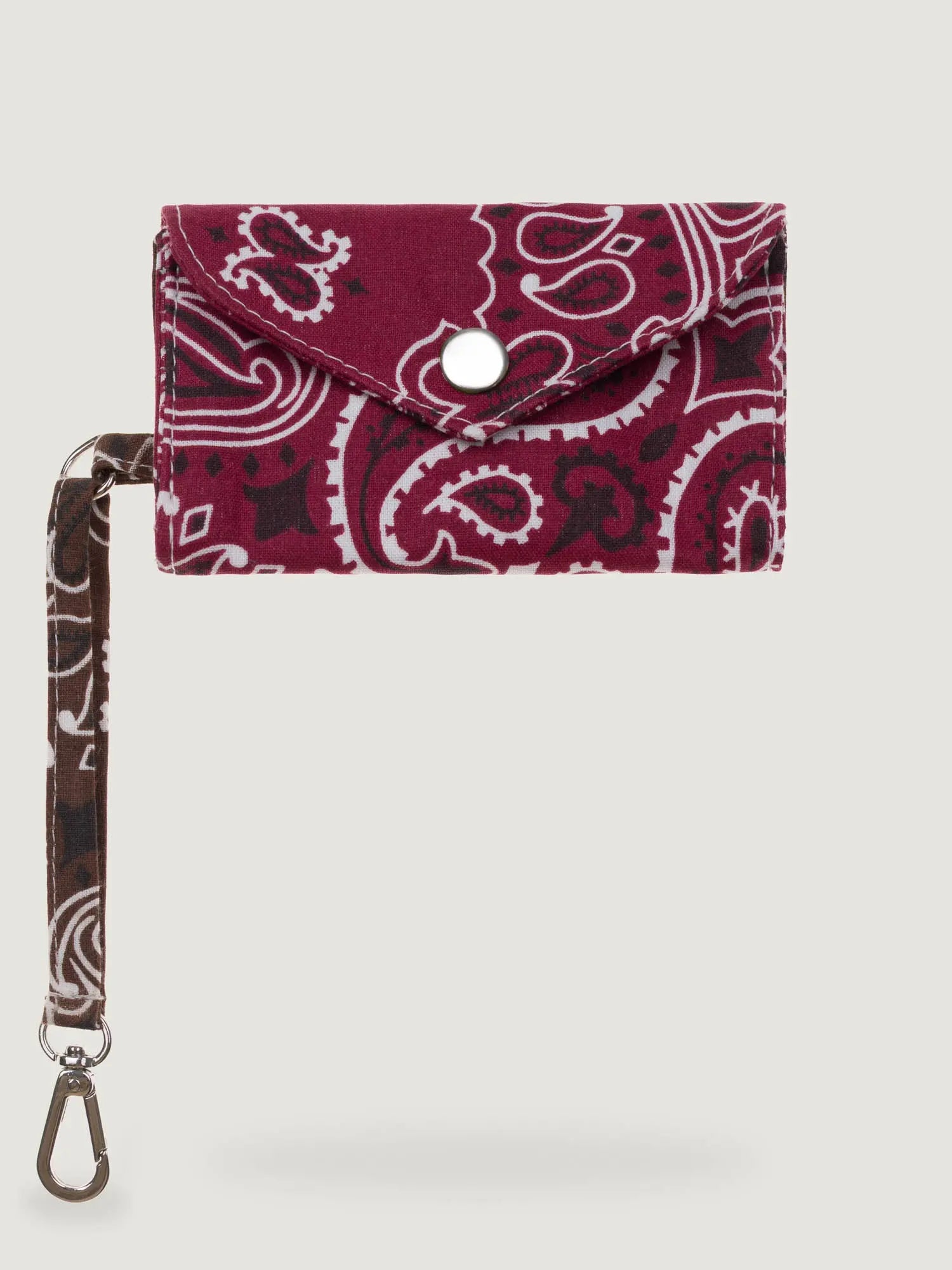 Mini enveloppe - Bordeaux / Marron