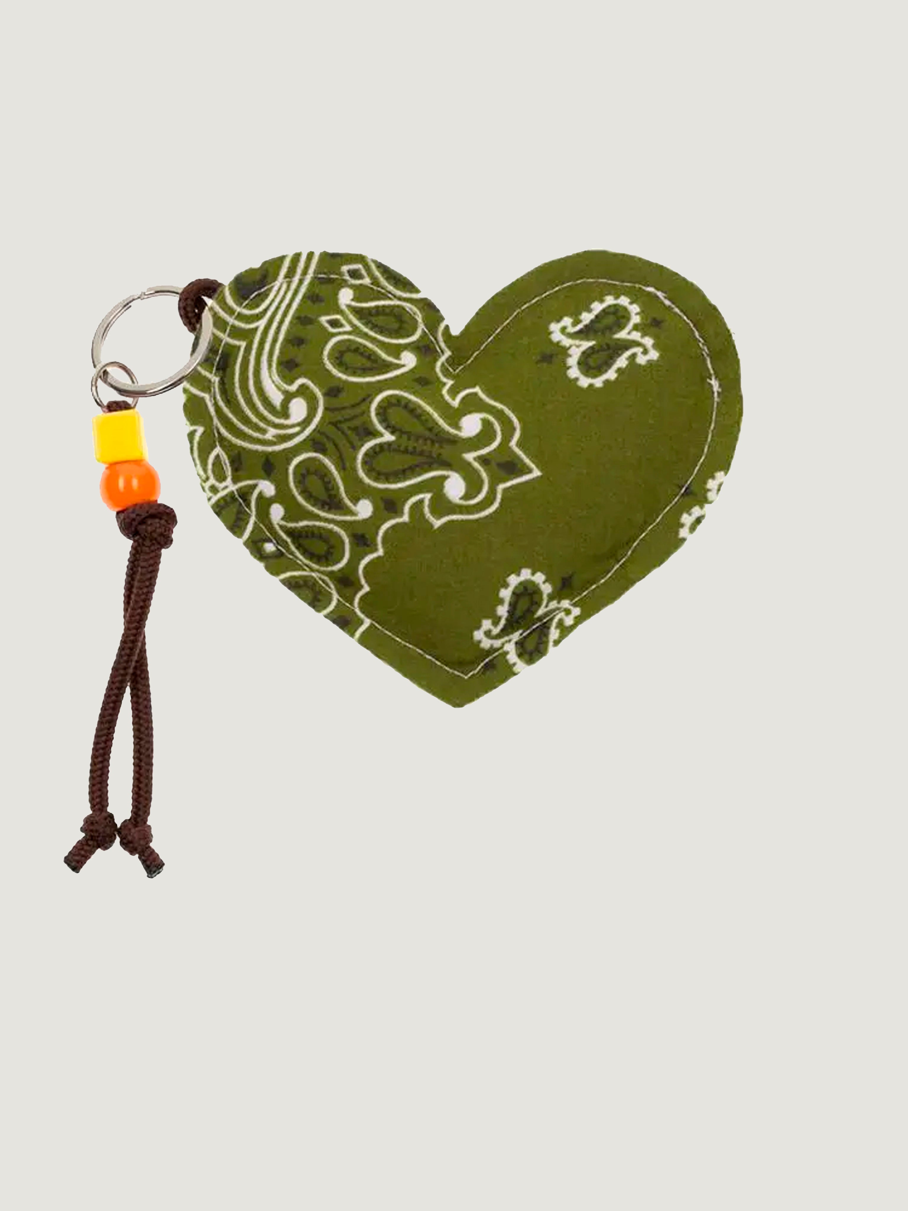 Porte-Clés - COEUR - Bronze / Vert Week-end