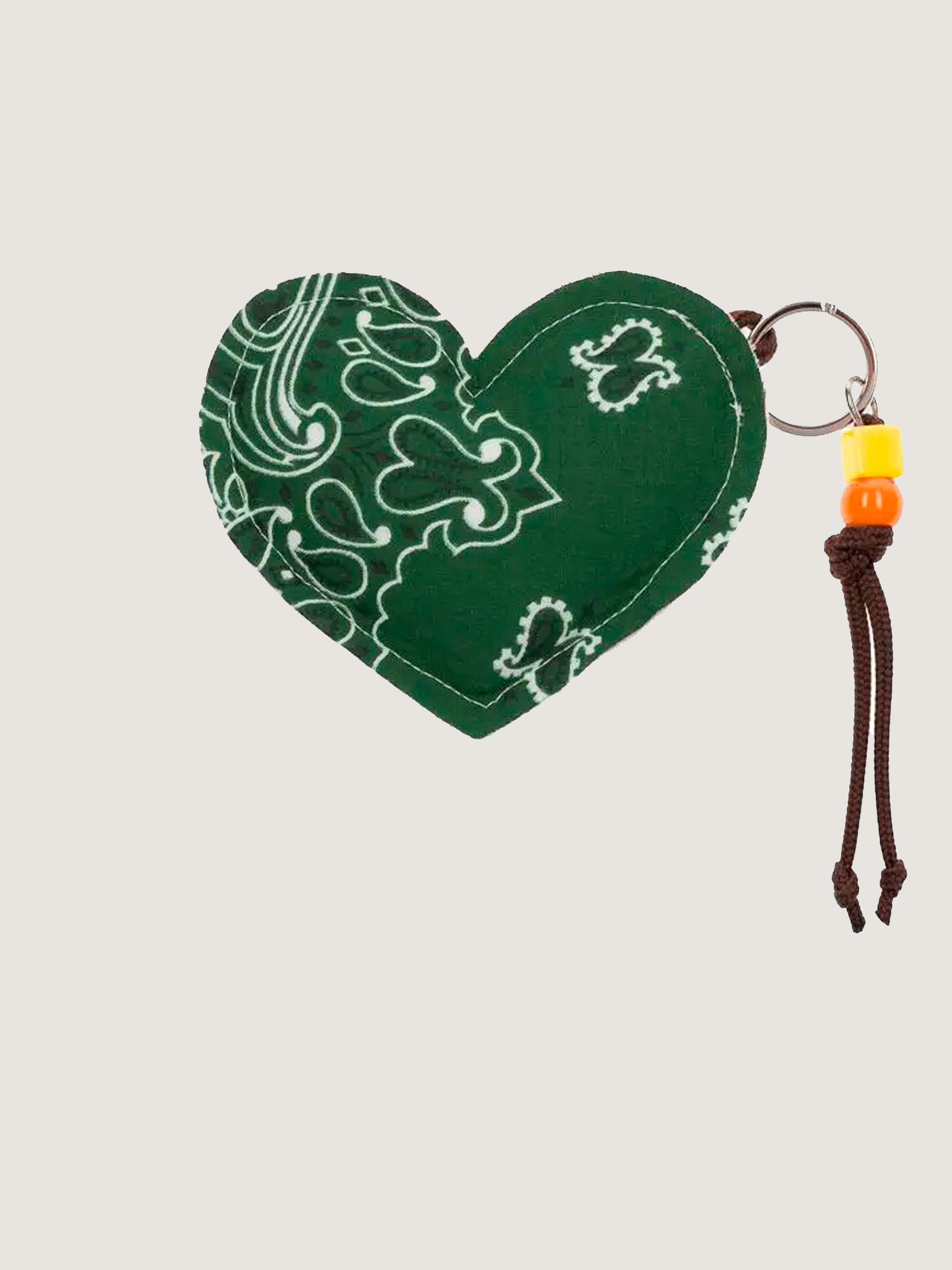 Porte-Clés - COEUR - Bronze / Vert Week-end