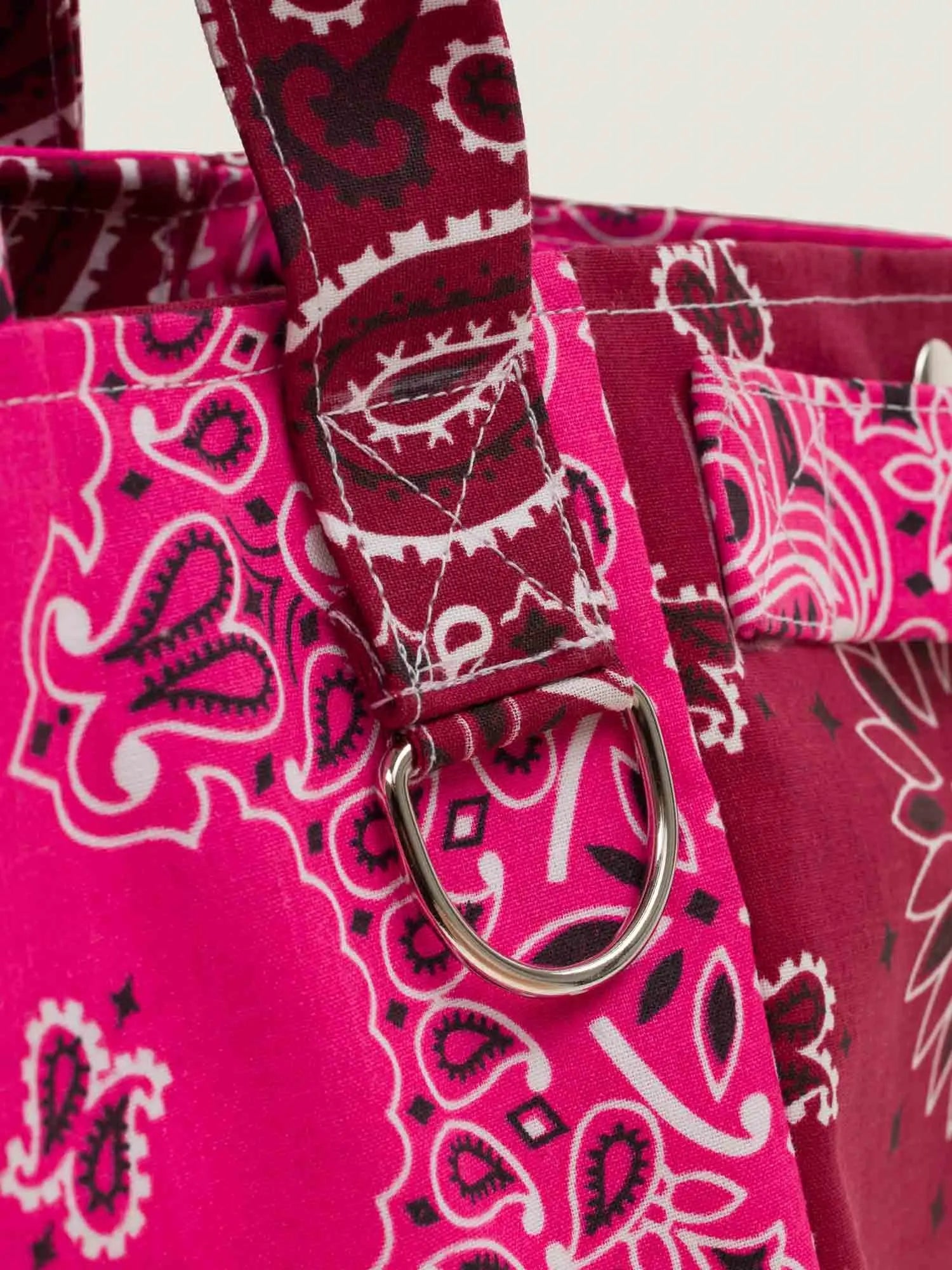 Trapeze bag - Fuchsia / Burgundy
