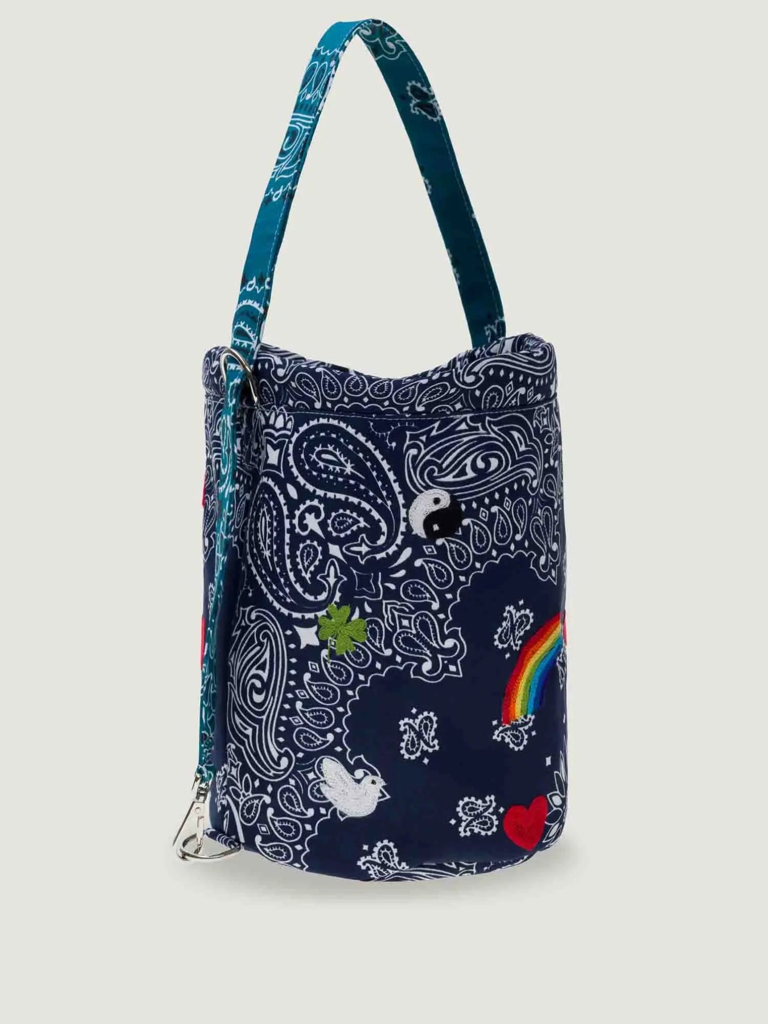 Seau Bag - MULTI-EMOJIS - Navy / Petrol