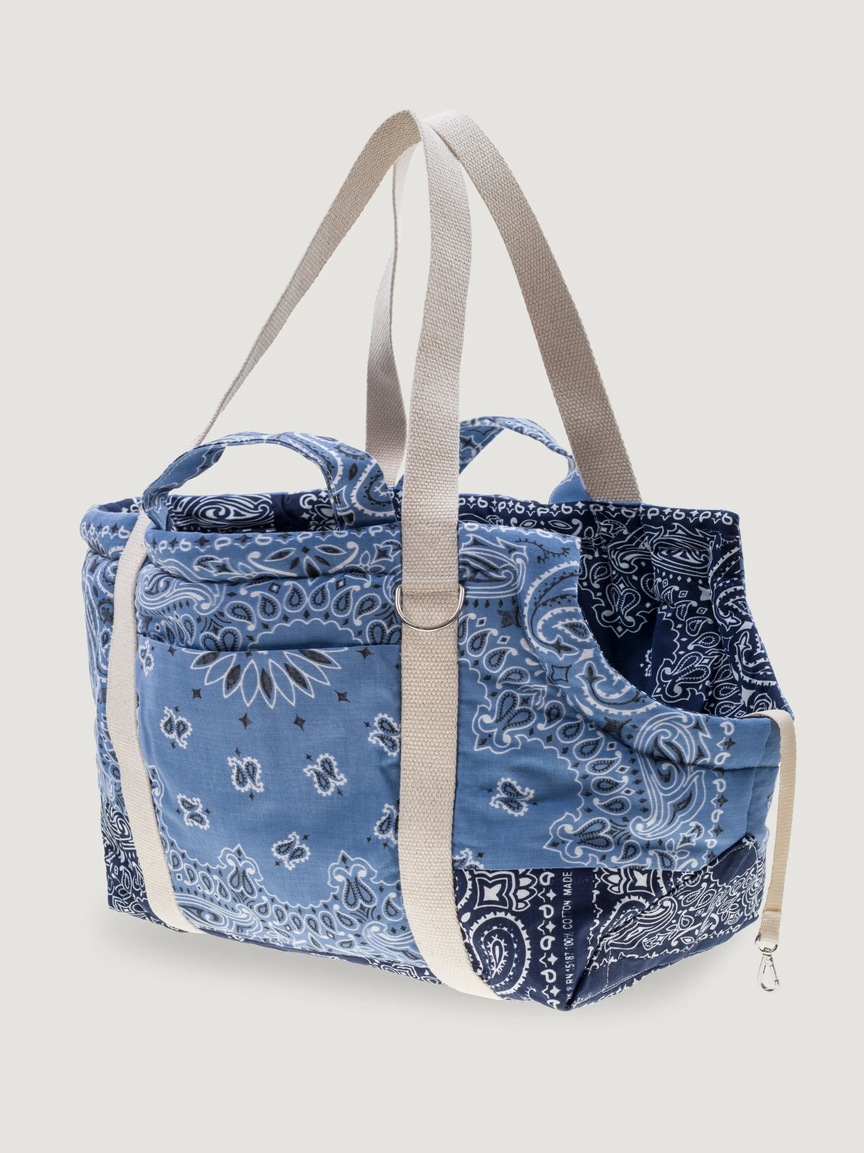 Dog Bag - Chambray / Navy 