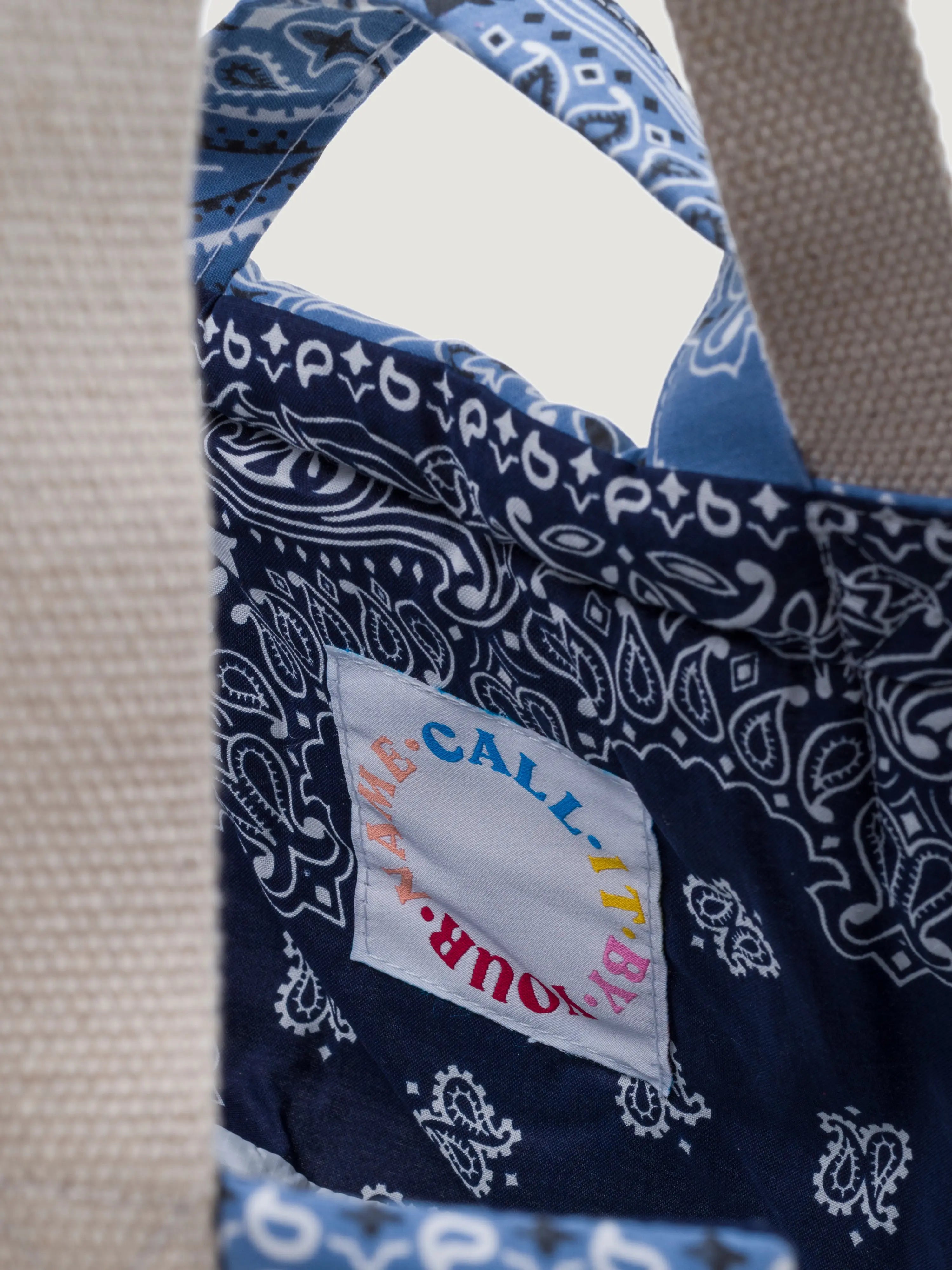 Dog Bag - Chambray / Navy 