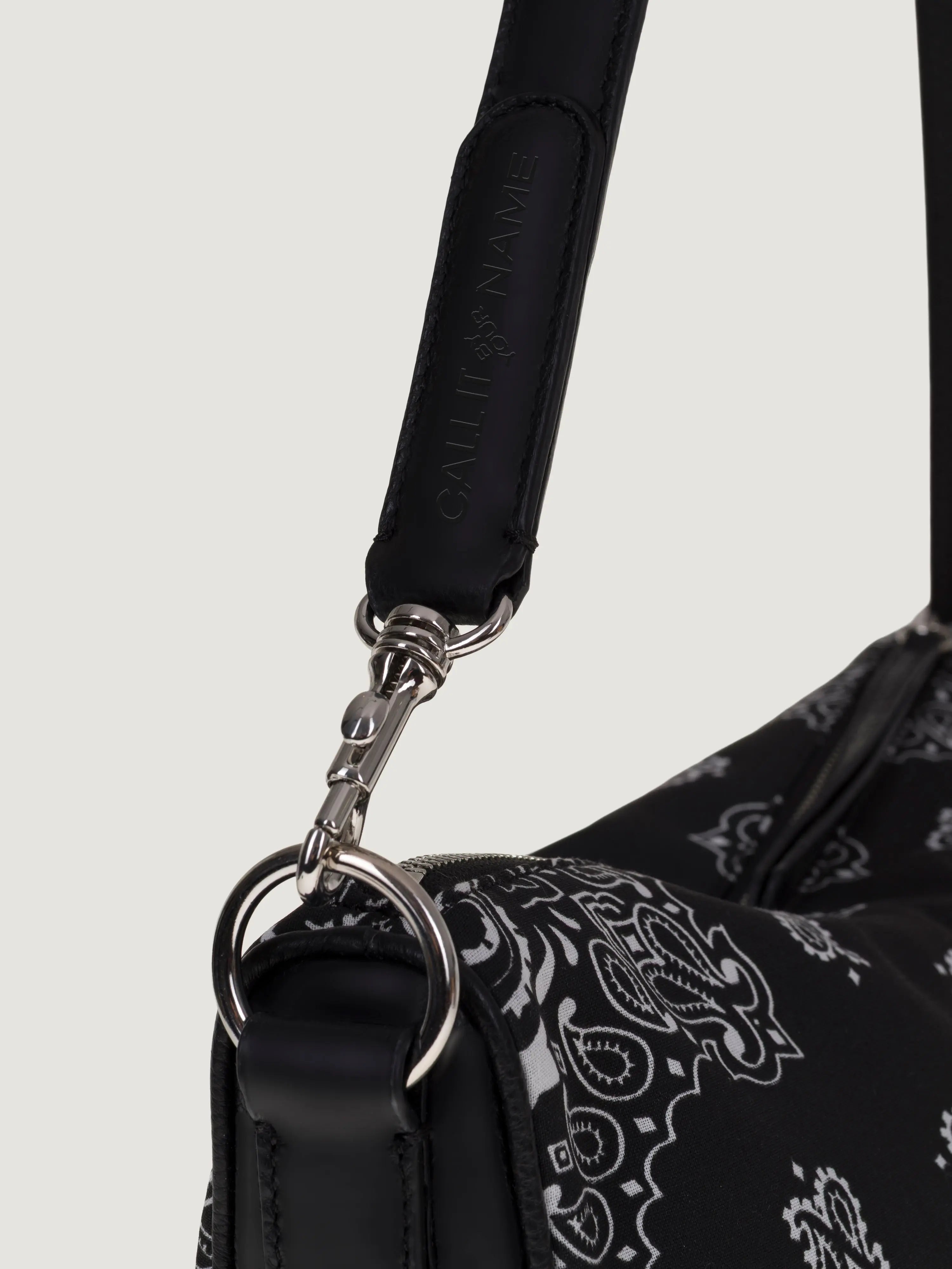 Moon leather bag - All Black