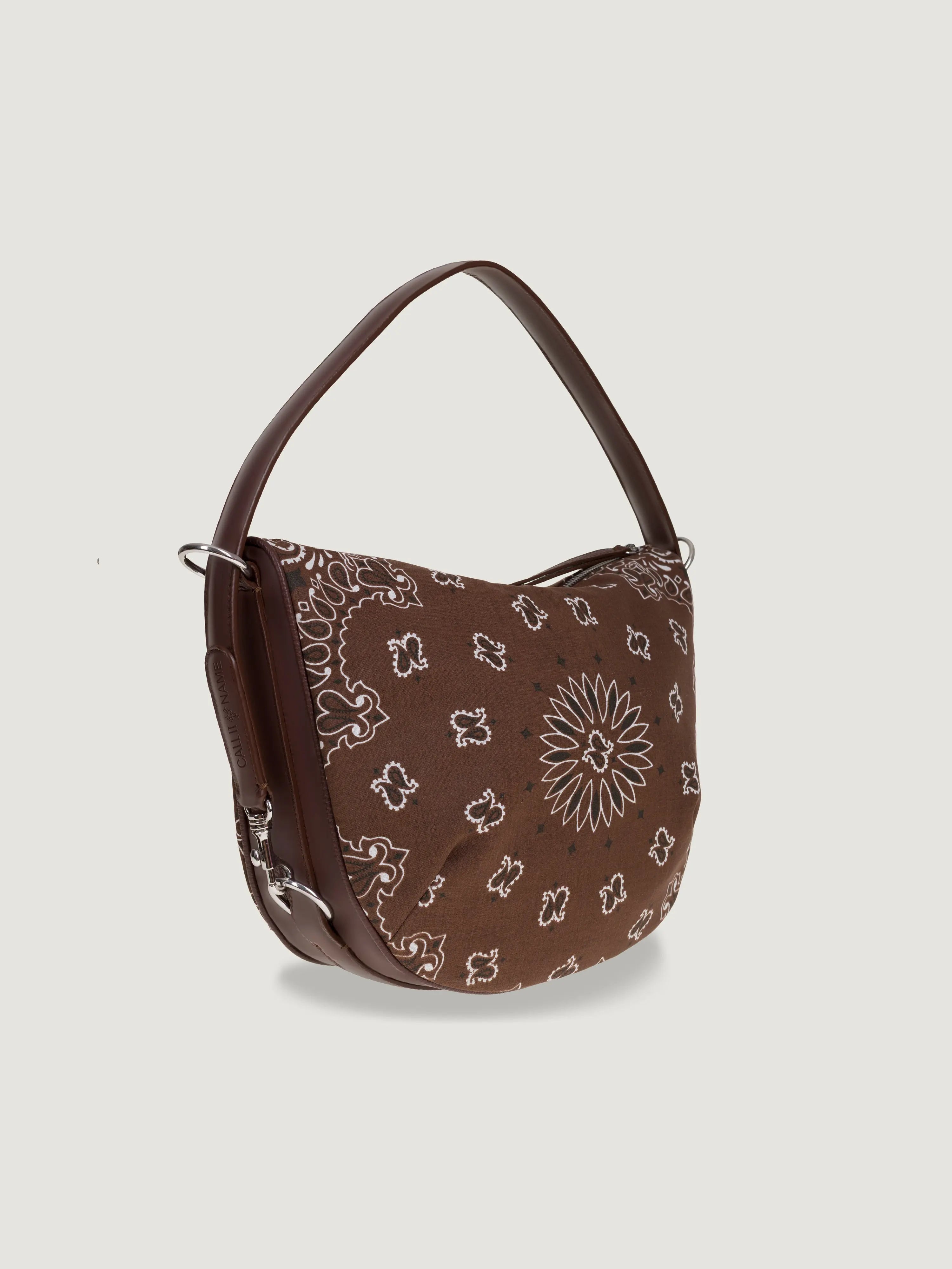 Moon Leather Bag - All Brown