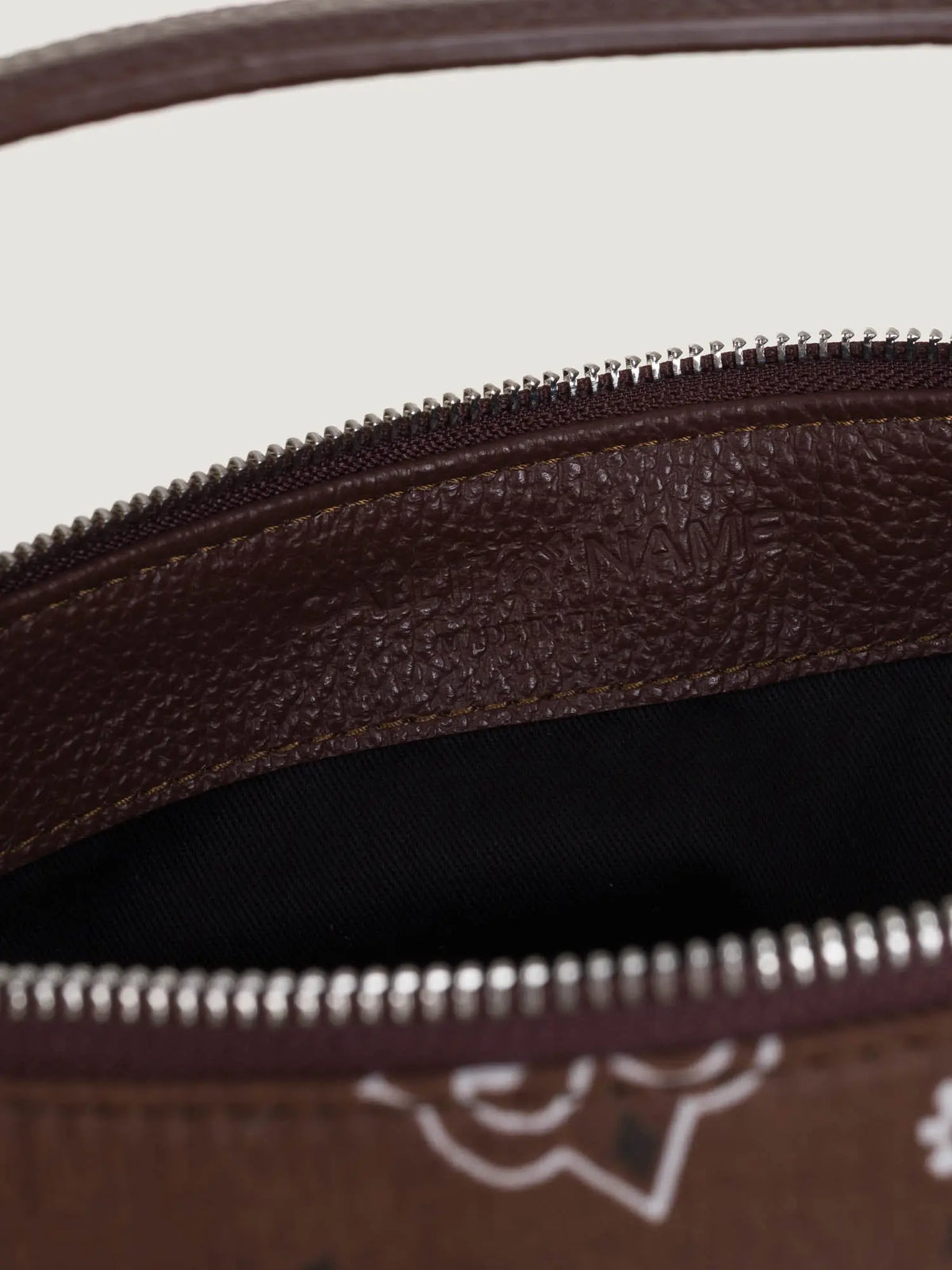 Moon Leather Bag - All Brown