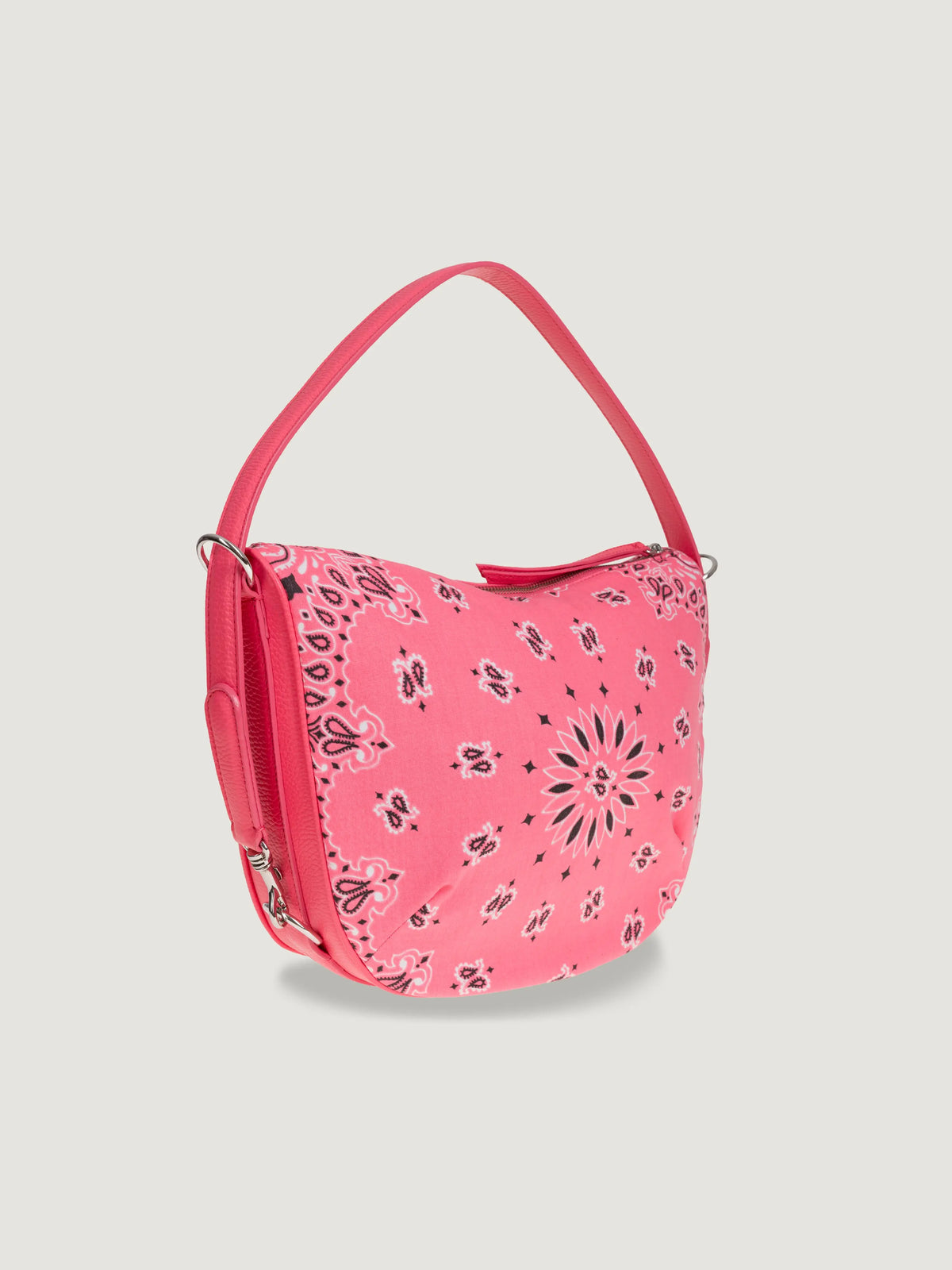 Moon leather bag - All Strawberry 