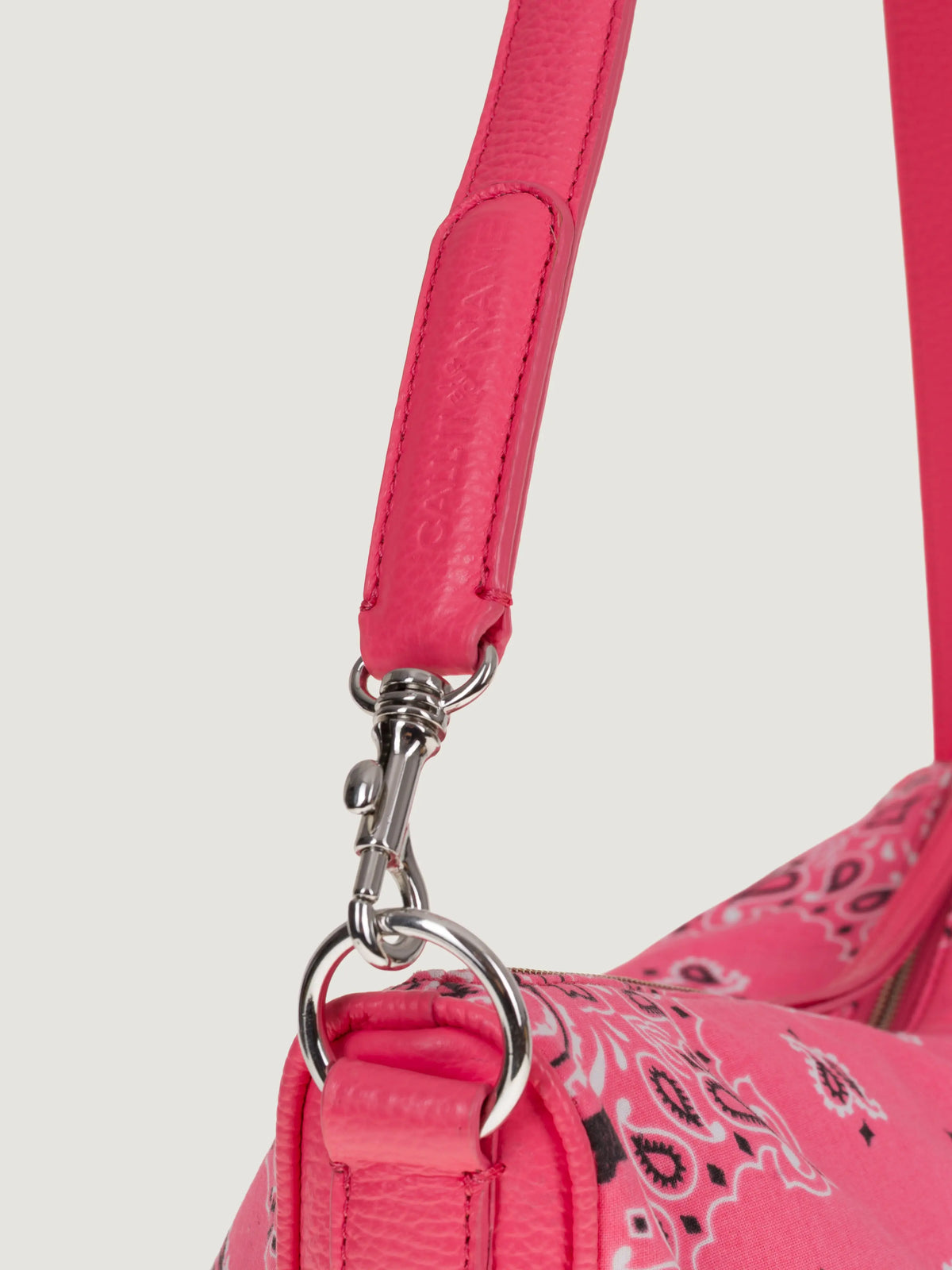 Moon leather bag - All Strawberry 