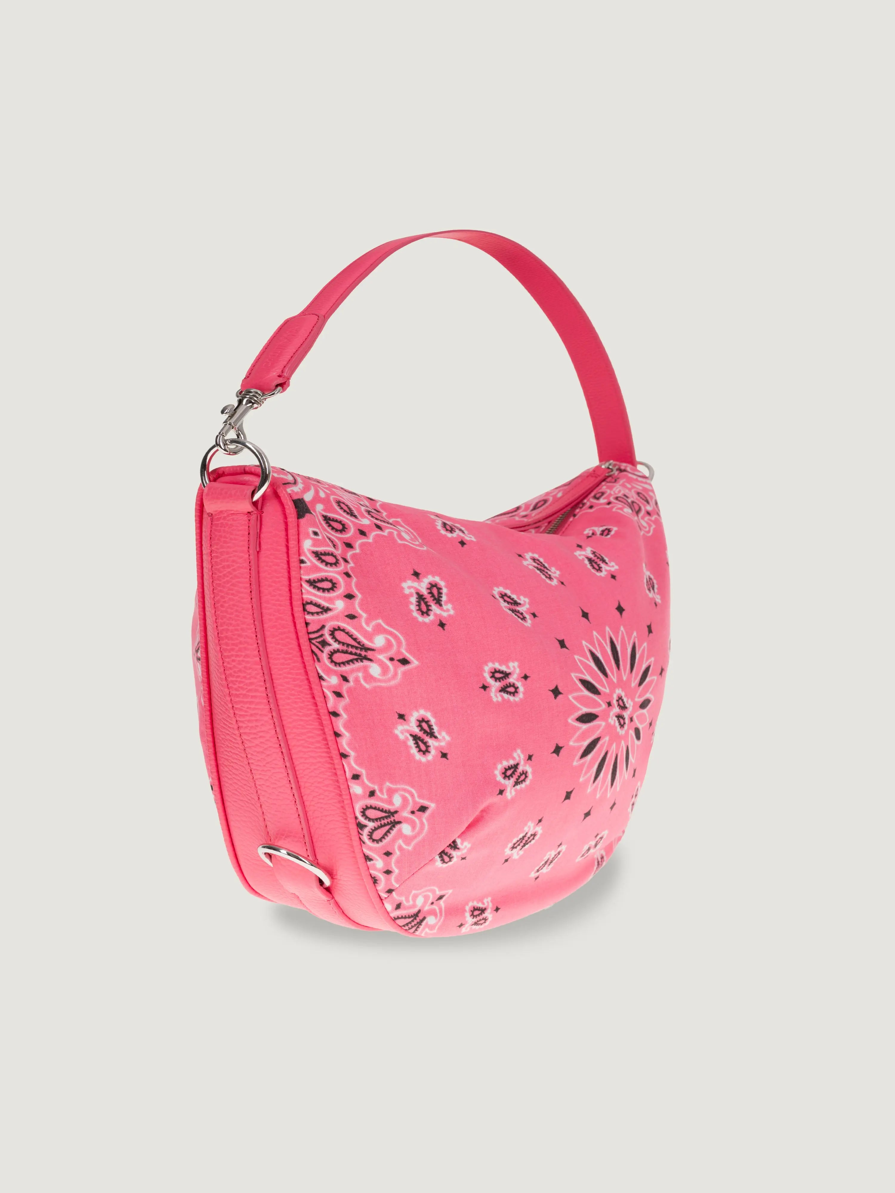 Moon leather bag - All Strawberry 