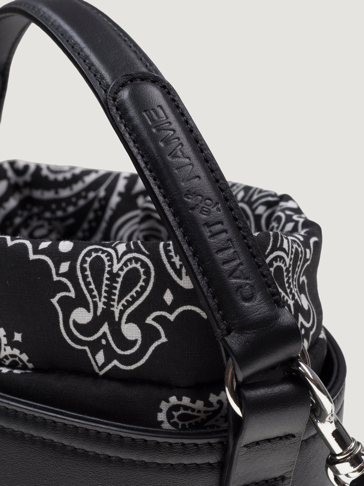 Sac mini Peekaboo cuir - All Black