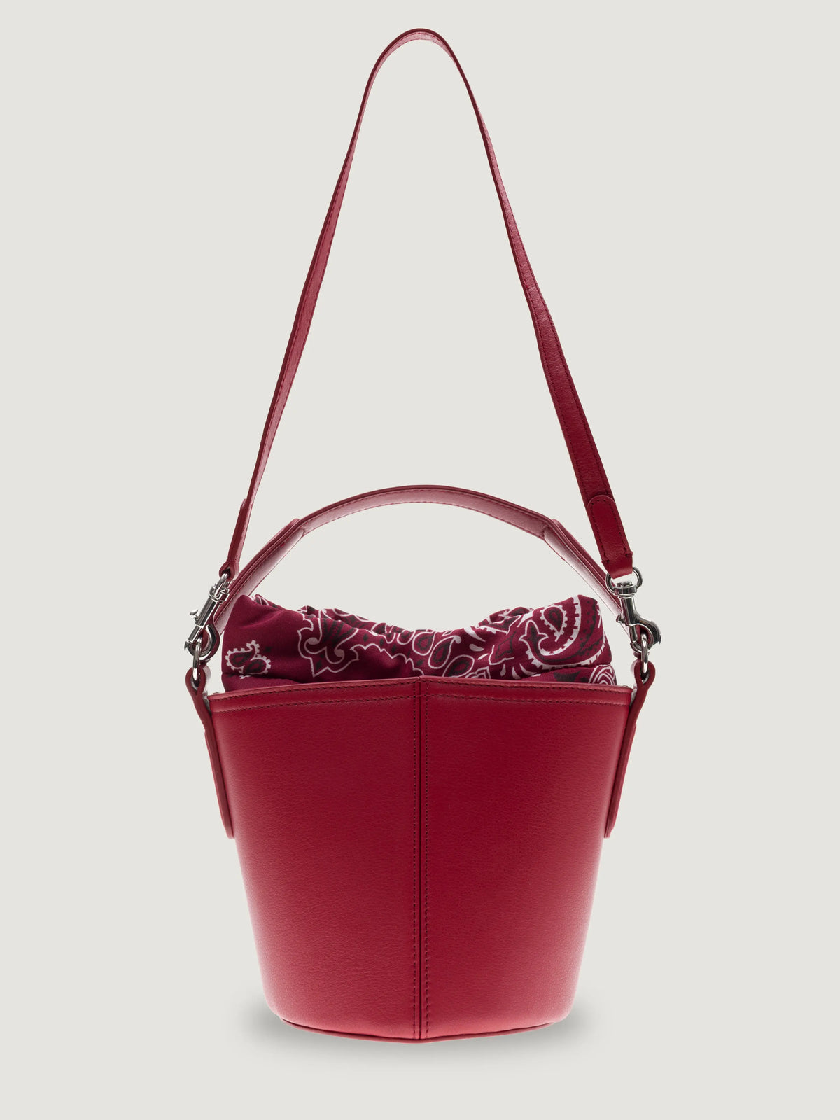 Sac mini Peekaboo cuir - All Cherry