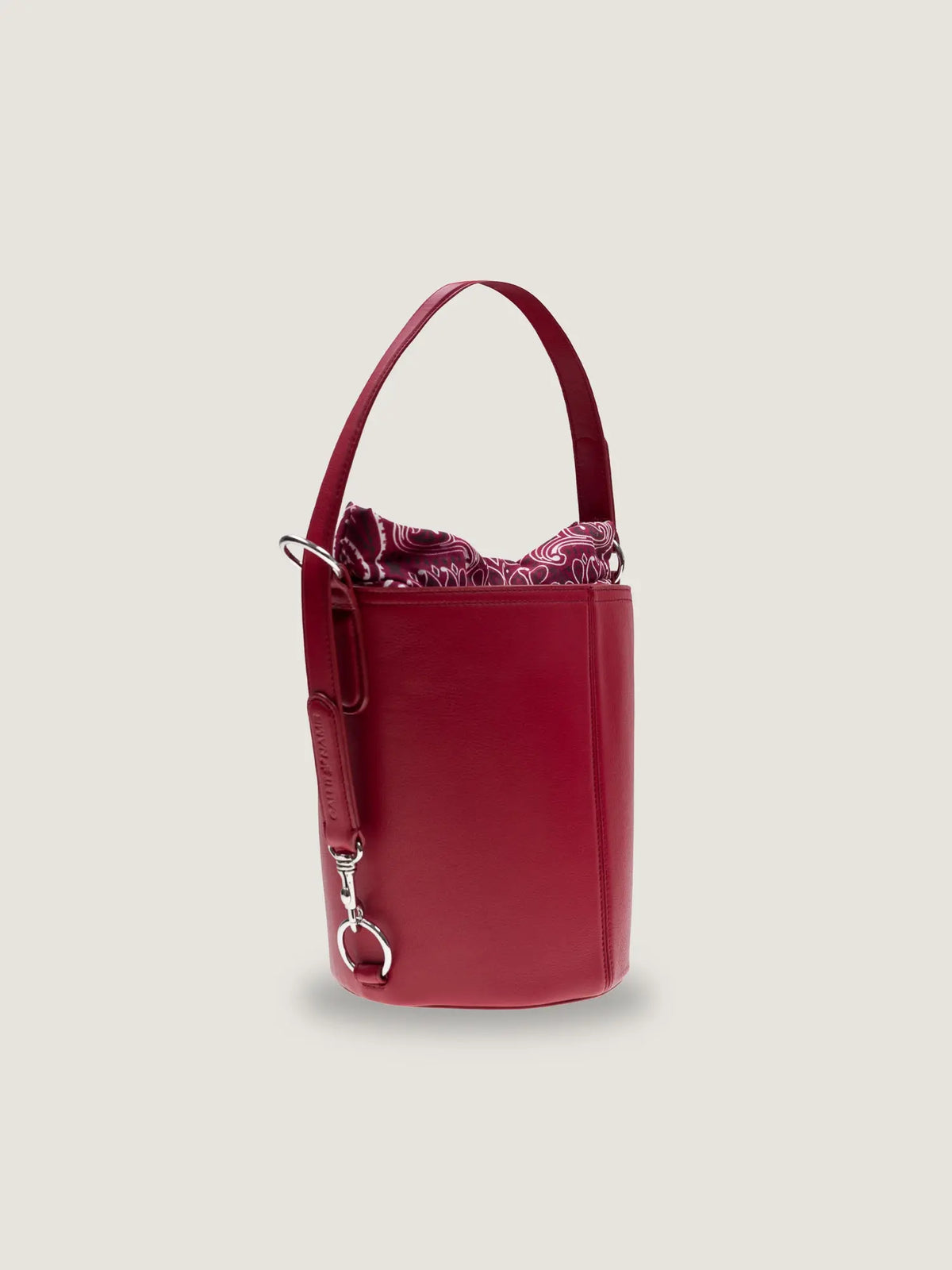 Sac moyen Peekaboo cuir - All Cherry