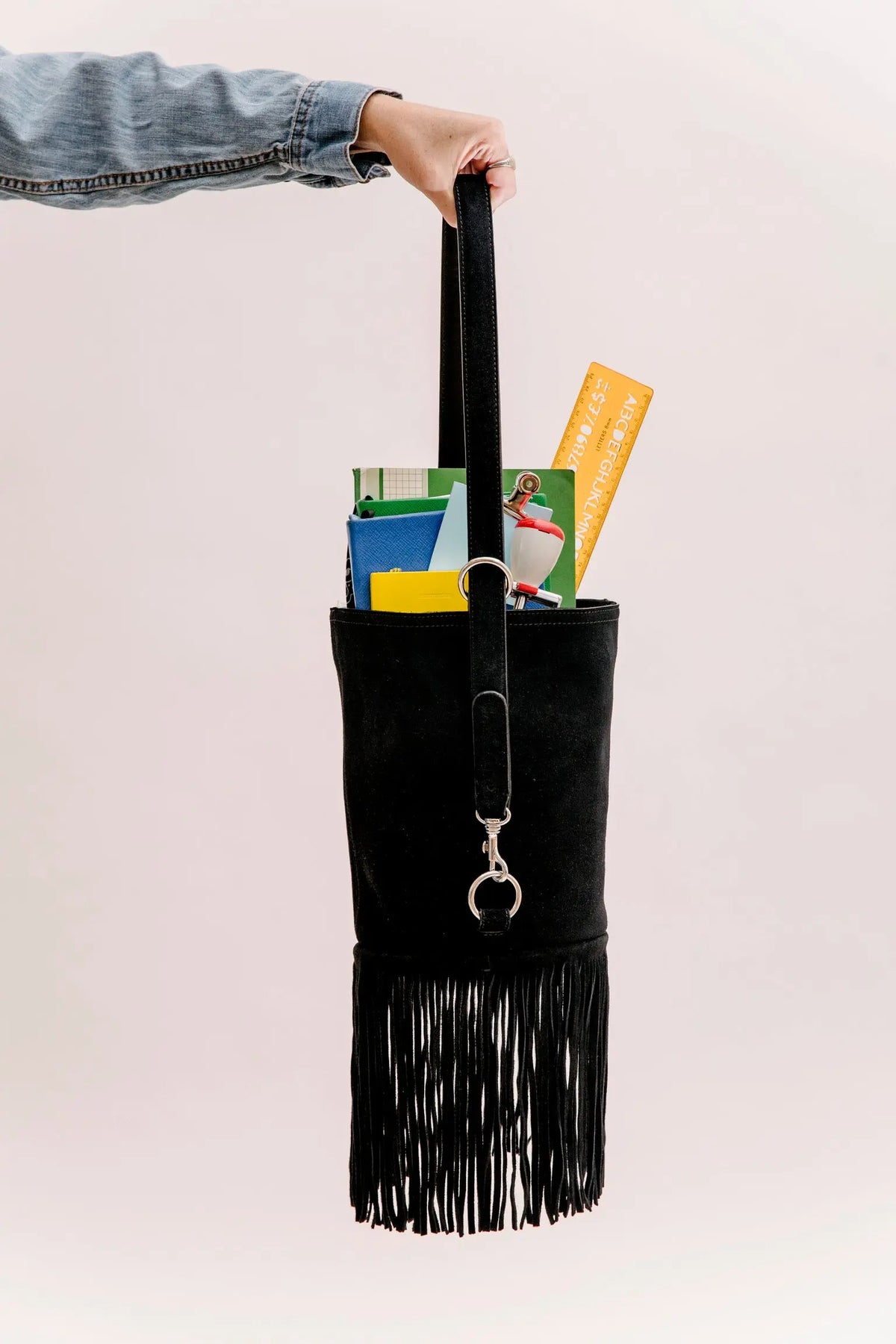 Sac Seau à franges - Black