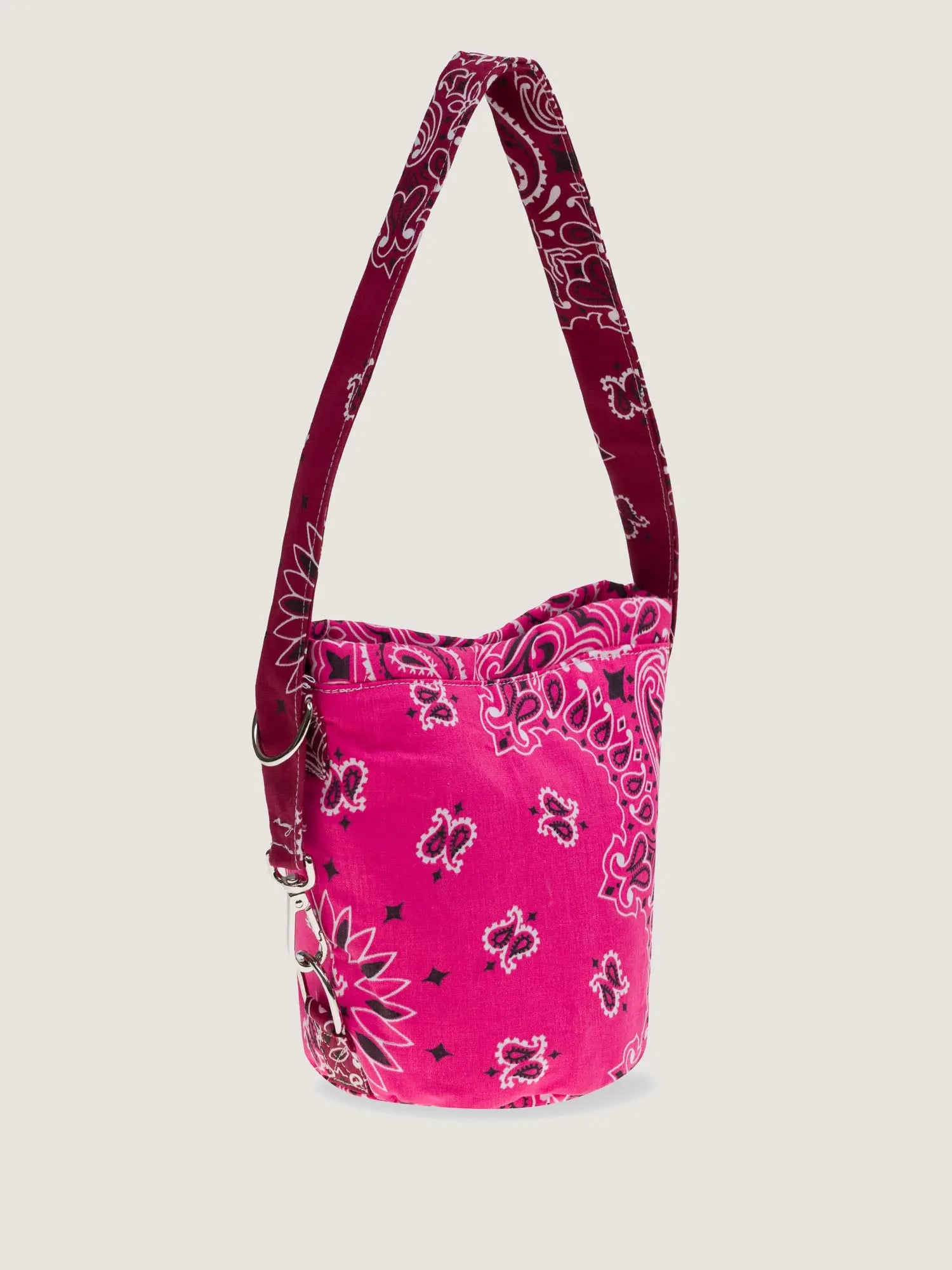Mini Bag Seau - Fuchsia / Burgundy