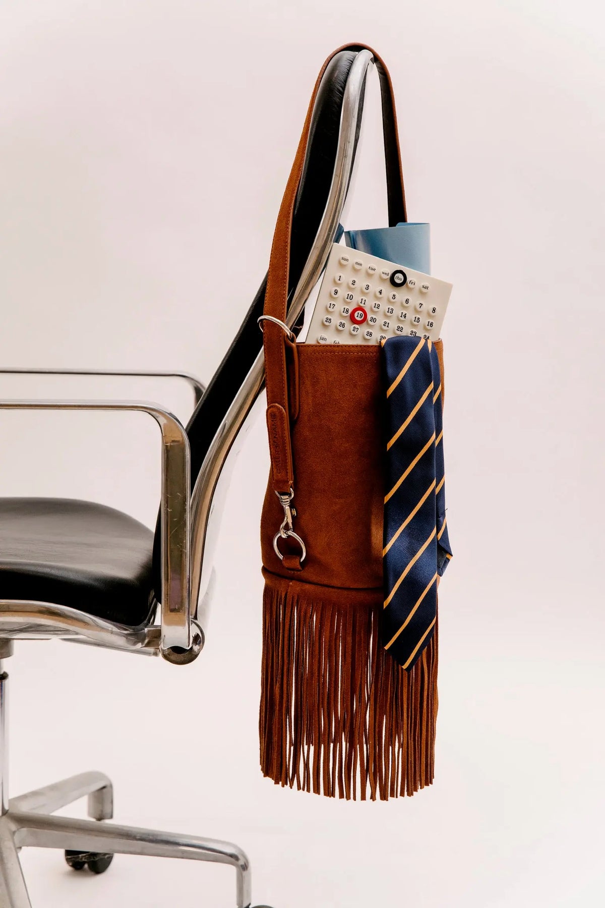 Sac Seau à franges - Brown