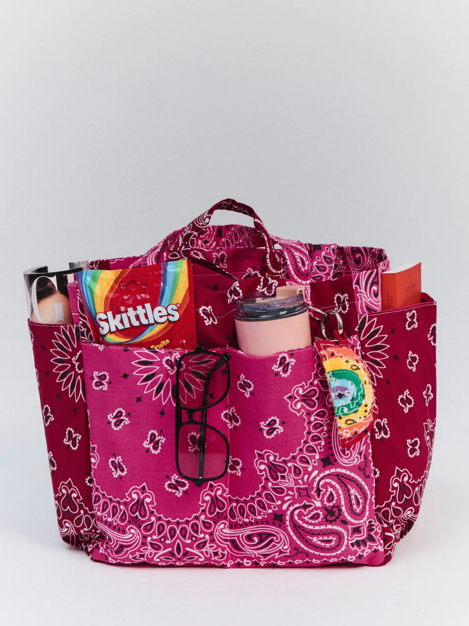 Picnic bag - Fucshia / Burgundy