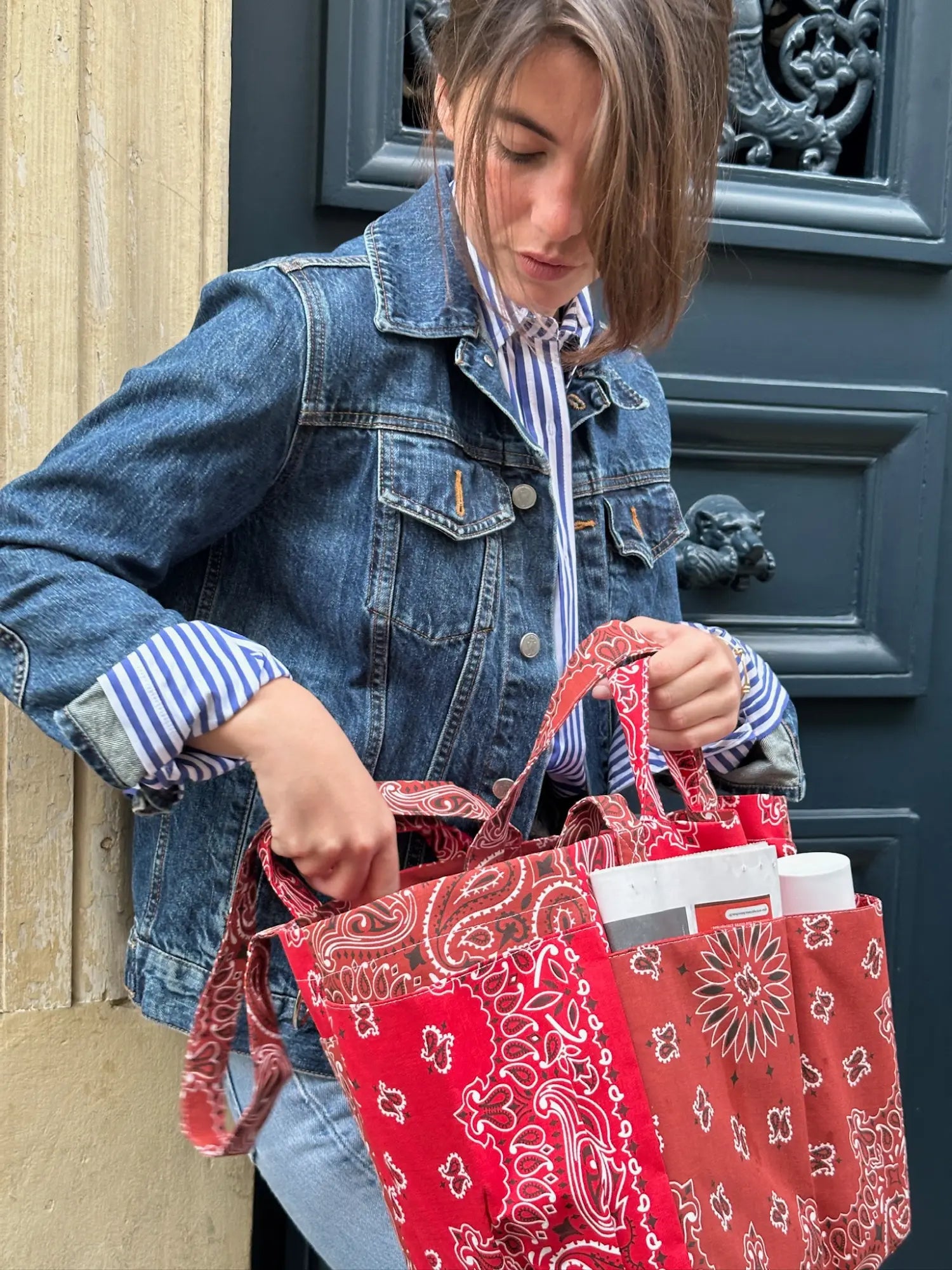 Picnic bag - Vintage red / Real red