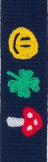 Anse Brodée - MULTI-EMOJIS - Navy