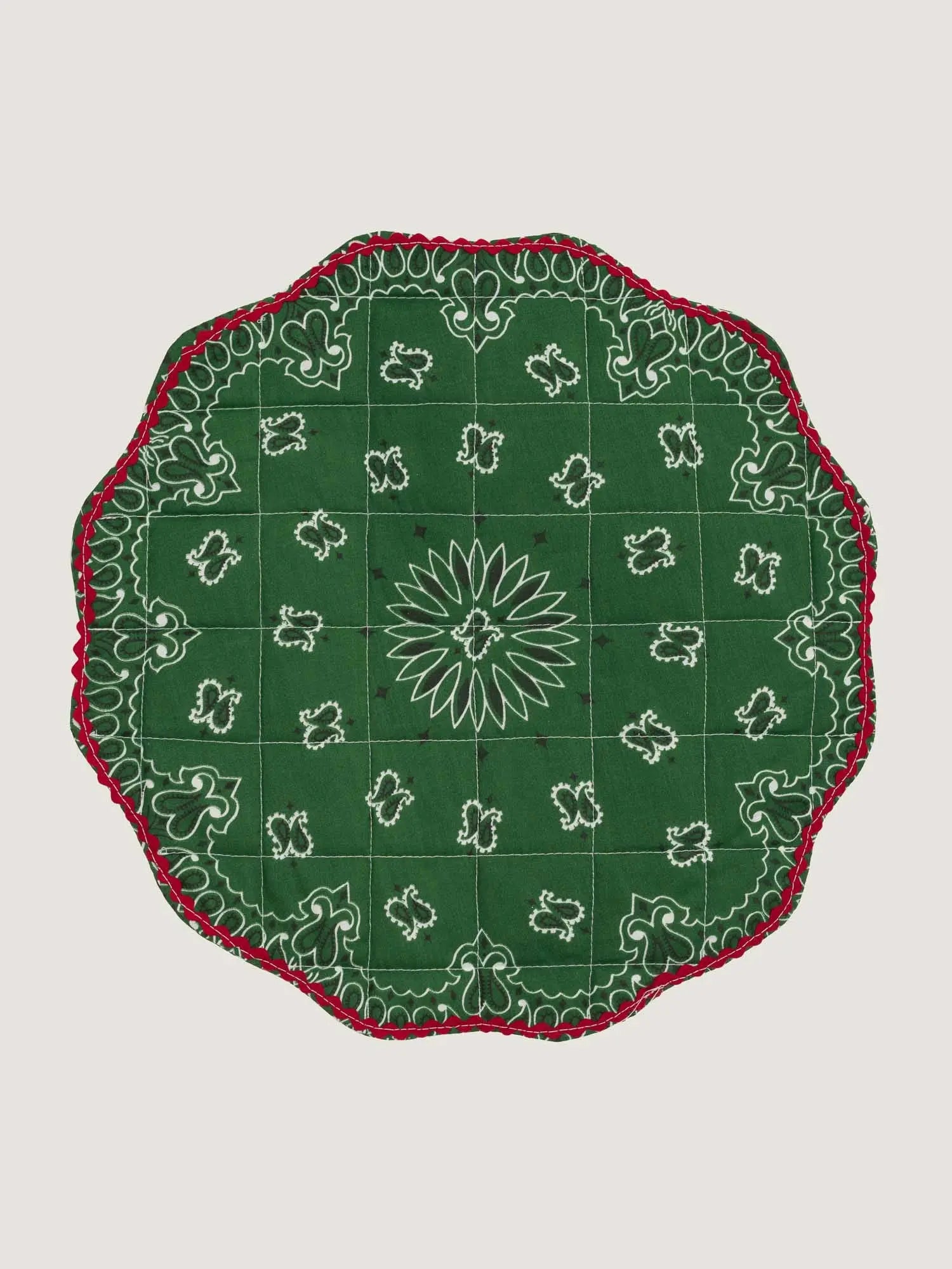 Bandana Placemat - WEEKEND GREEN