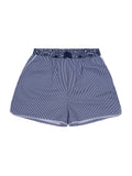 Short Rayé - Navy / Chambray