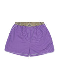 Short Rayé - Violet / Beige / Marron