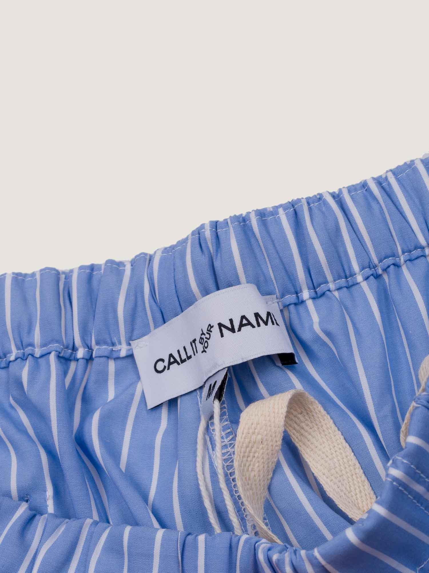 Short rayé - Chambray / Navy