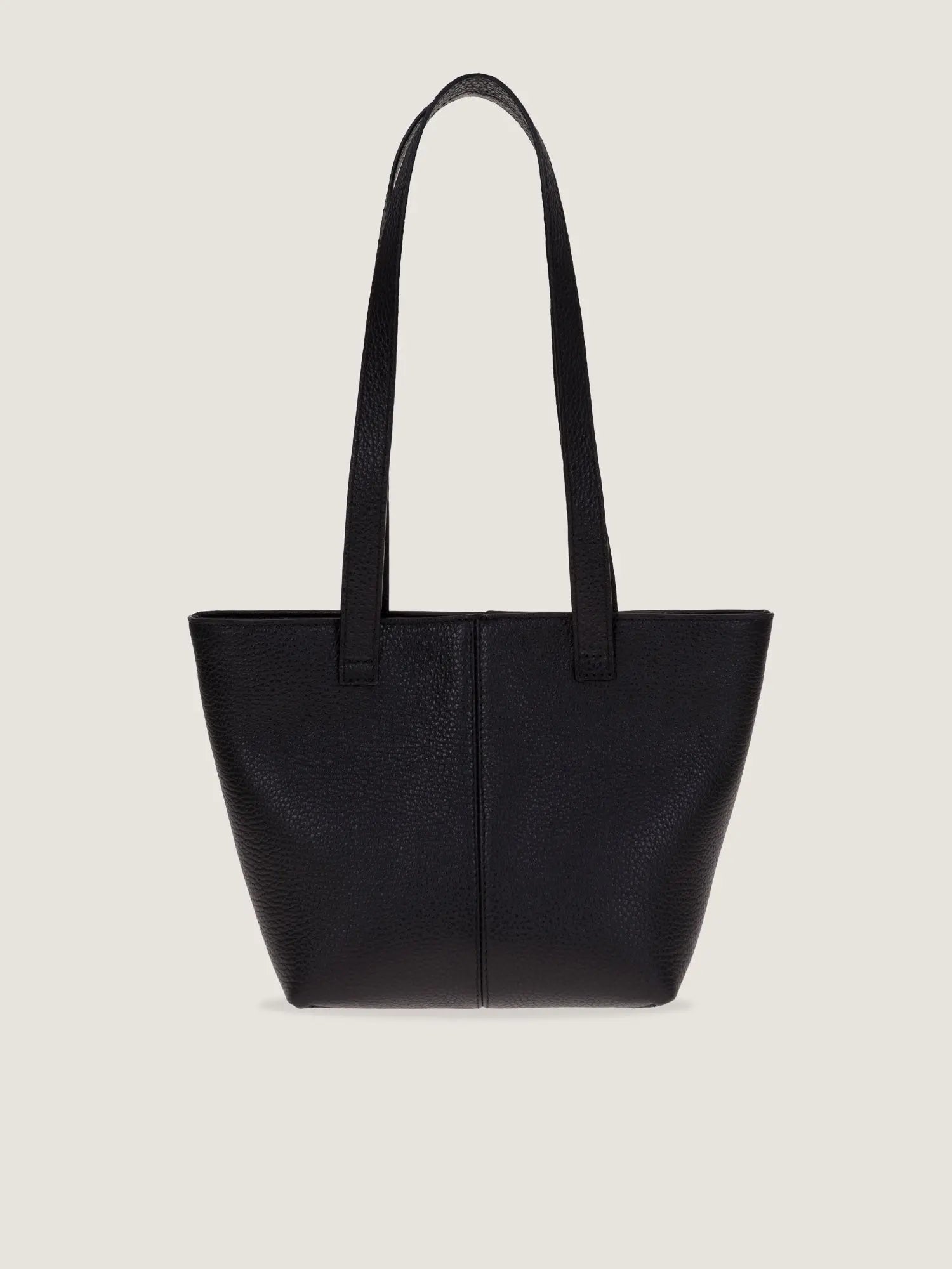 Sac Mini Tote Cuir - Black