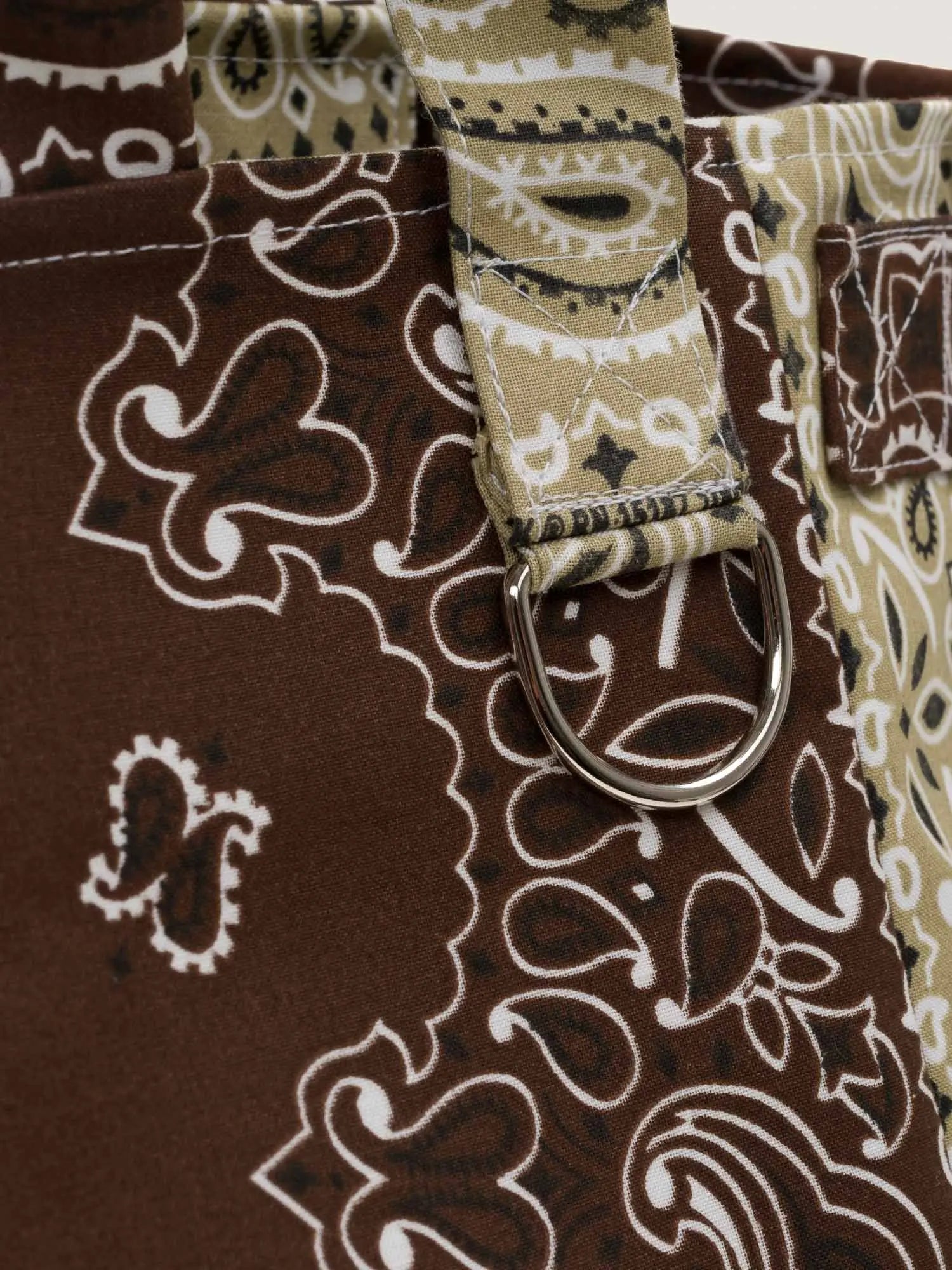 Trapeze bag - Brown / Beige