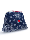 Toilet bag - HEART - Navy / Real Red