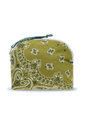 Small Toilet Bag - CLOVER - Bronze / Week-end Green