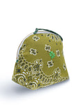 Small Toilet Bag - CLOVER - Bronze / Week-end Green