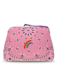 Toilet bag - RAINBOW - Pale Pink / Lilac - PRE-ORDER