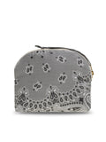 Small Toilet Bag - YIN & YANG - Pale Grey / Dark Grey