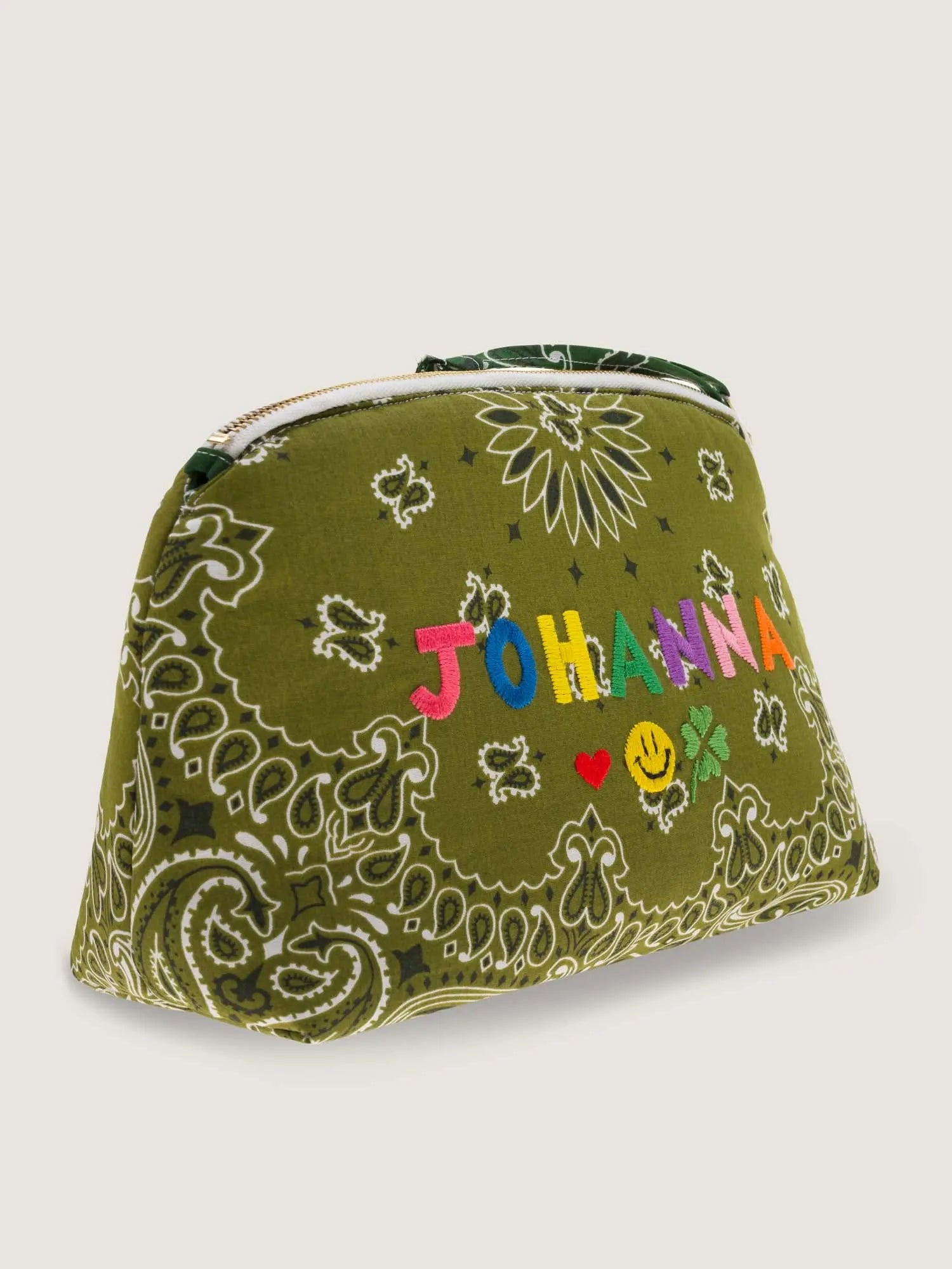 Toiletry bag - Small customized embroidery