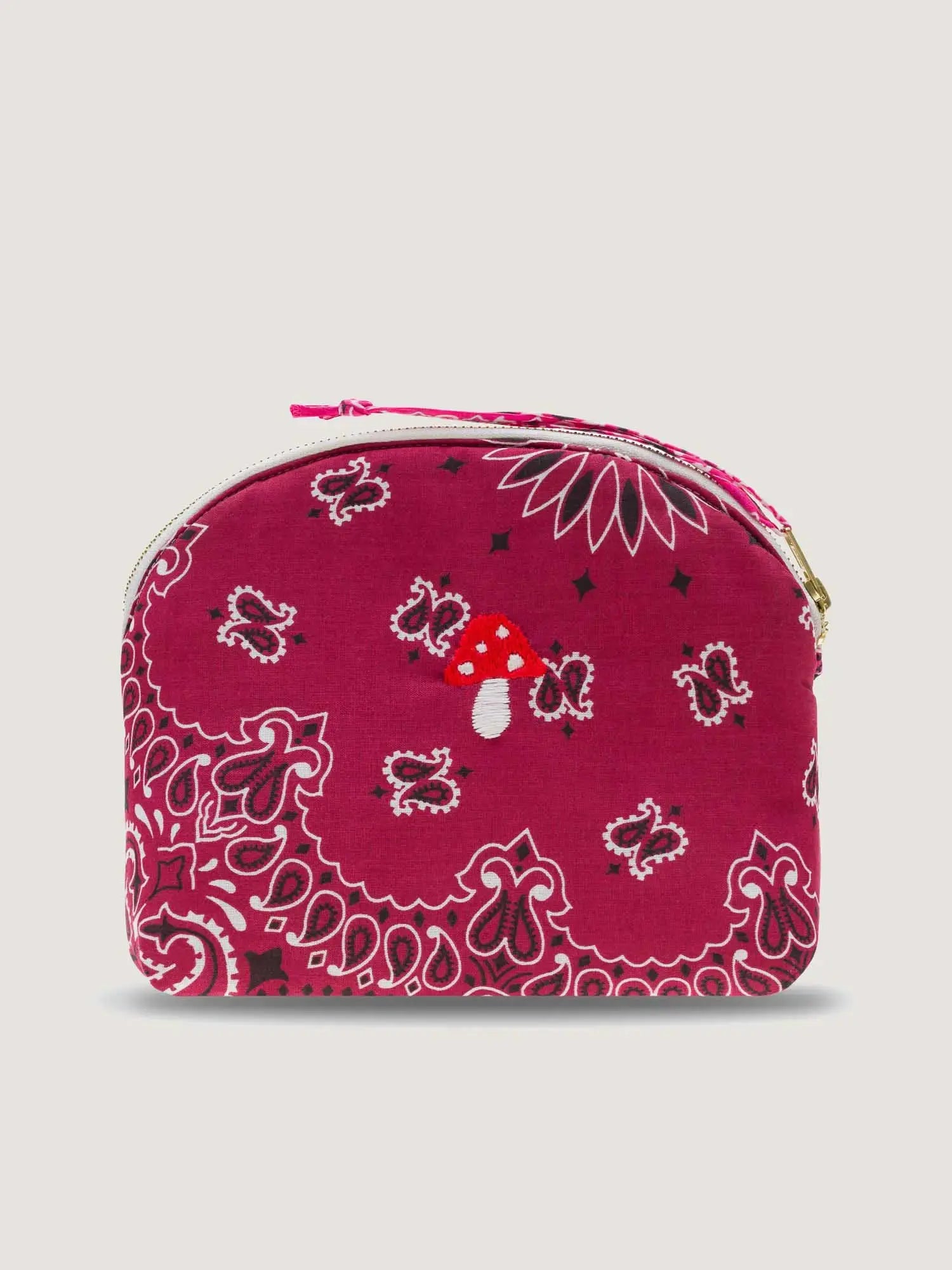 Trousse de Toilette Mini - CHAMPIGNON - Bordeaux / Fuchsia