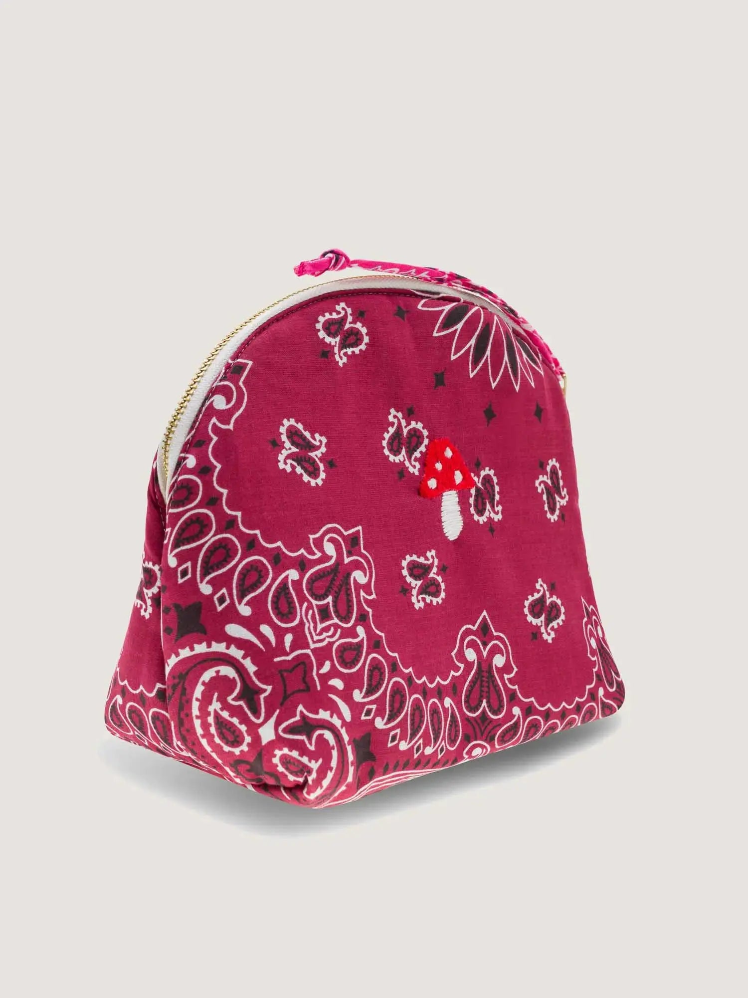 Trousse de Toilette Mini - CHAMPIGNON - Bordeaux / Fuchsia