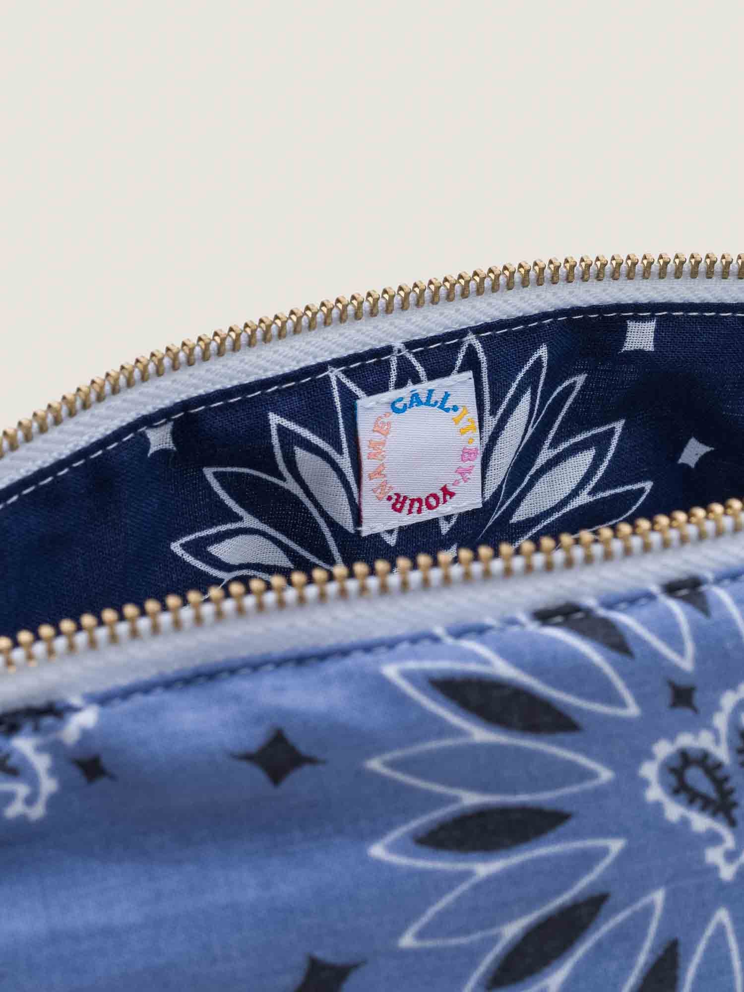 Toiletry bag - HEART - Chambray / Navy