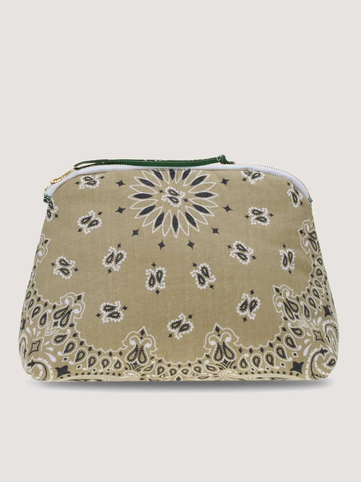 Toiletry Bag - CLOVER - Beige / Week-end Green