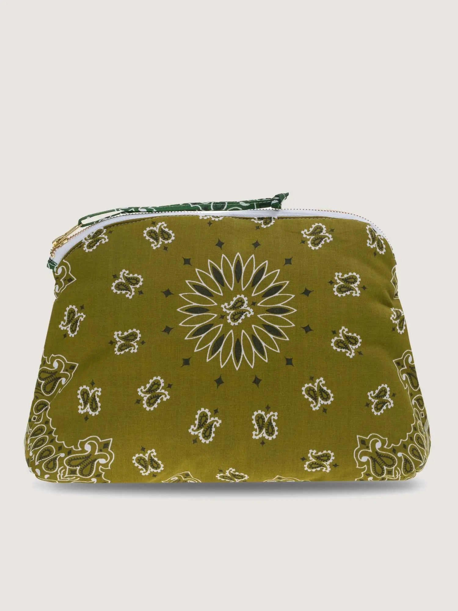 Trousse de Toilette - TRÈFLE - Bronze / Vert Week-end