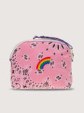 Small Toiletry Bag - RAINBOW - Pale Pink / Lilac