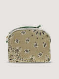 Trousse de Toilette Mini - TRÈFLE - Beige / Vert Week-end