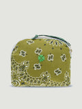 Small Toiletry Bag - CLOVER - Bronze / Week-end Green