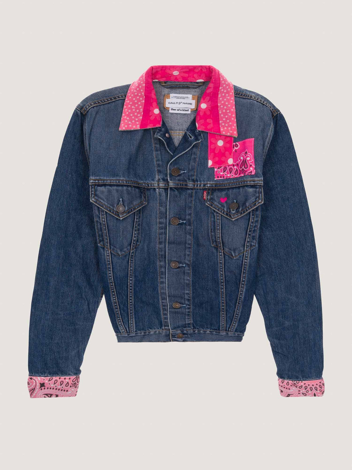 Veste en Jean - 42 - Shades of Pink - taille 38
