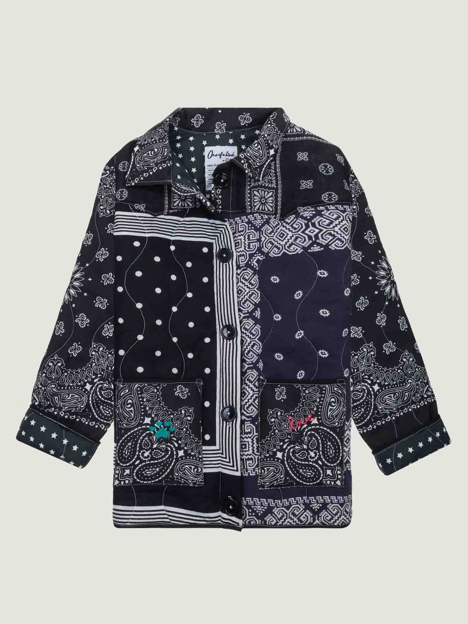 Veste Boutonnée All Black - Numéro 736 - M