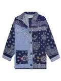 Buttoned Jacket "TAKE IT EASY" Number 410 - L