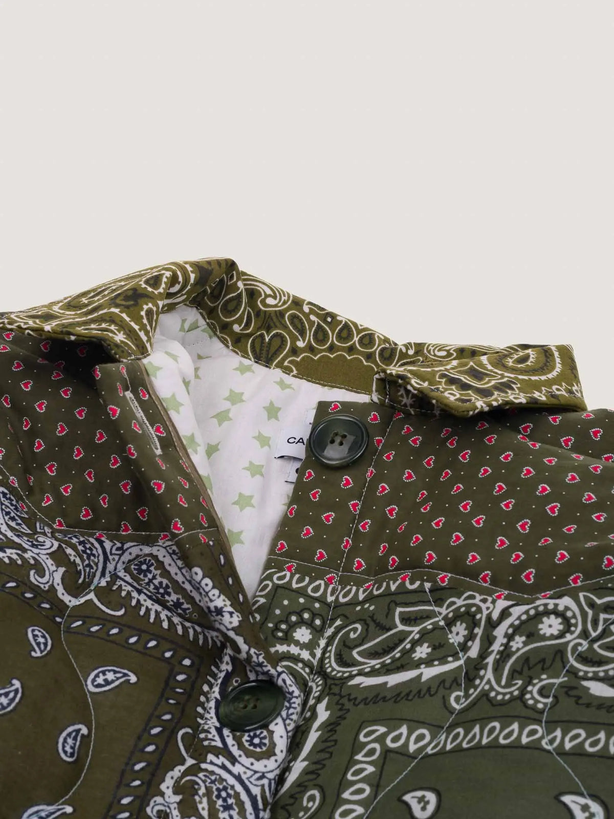 Veste Boutonnée - 800 - SHADES OF GREEN - S