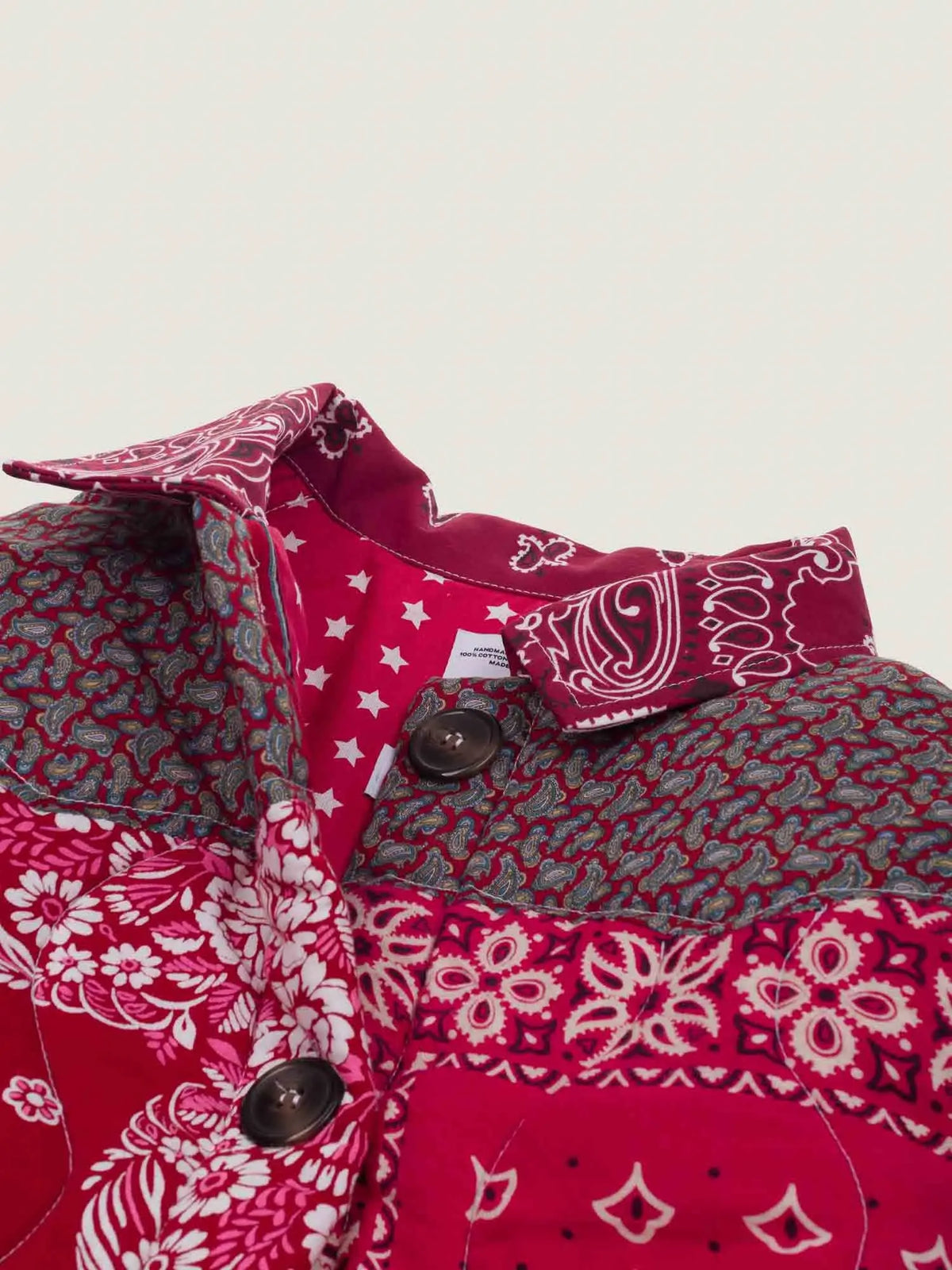 Veste Boutonnée - 802 - Shades of Red - S